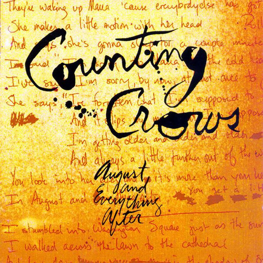 Oggi “August & Everything After” dei Counting Crows compie 25 anni