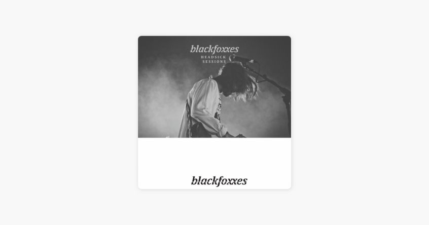 Black Foxxes, un EP in arrivo con una cover di Ryan Adams
