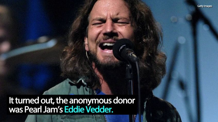 Eddie Vedder ha salvato il Natale di una famiglia del Maryland
