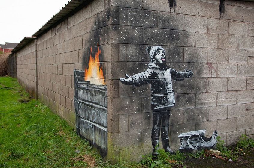 Banksy e’ Robert Del Naja dei Massive Attack. Una gaffe di Goldie avrebbe confermato la teoria.