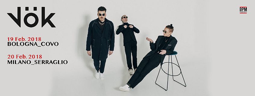 Vök:  due date italiane per la band dream pop islandese
