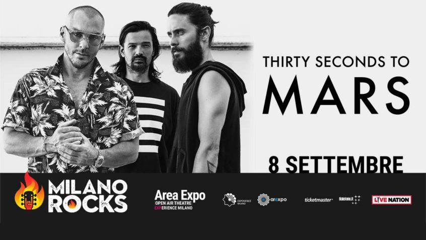 Thirty Seconds To Mars: primi headliner del nuovo festival ‘Milano Rocks’ a settembre