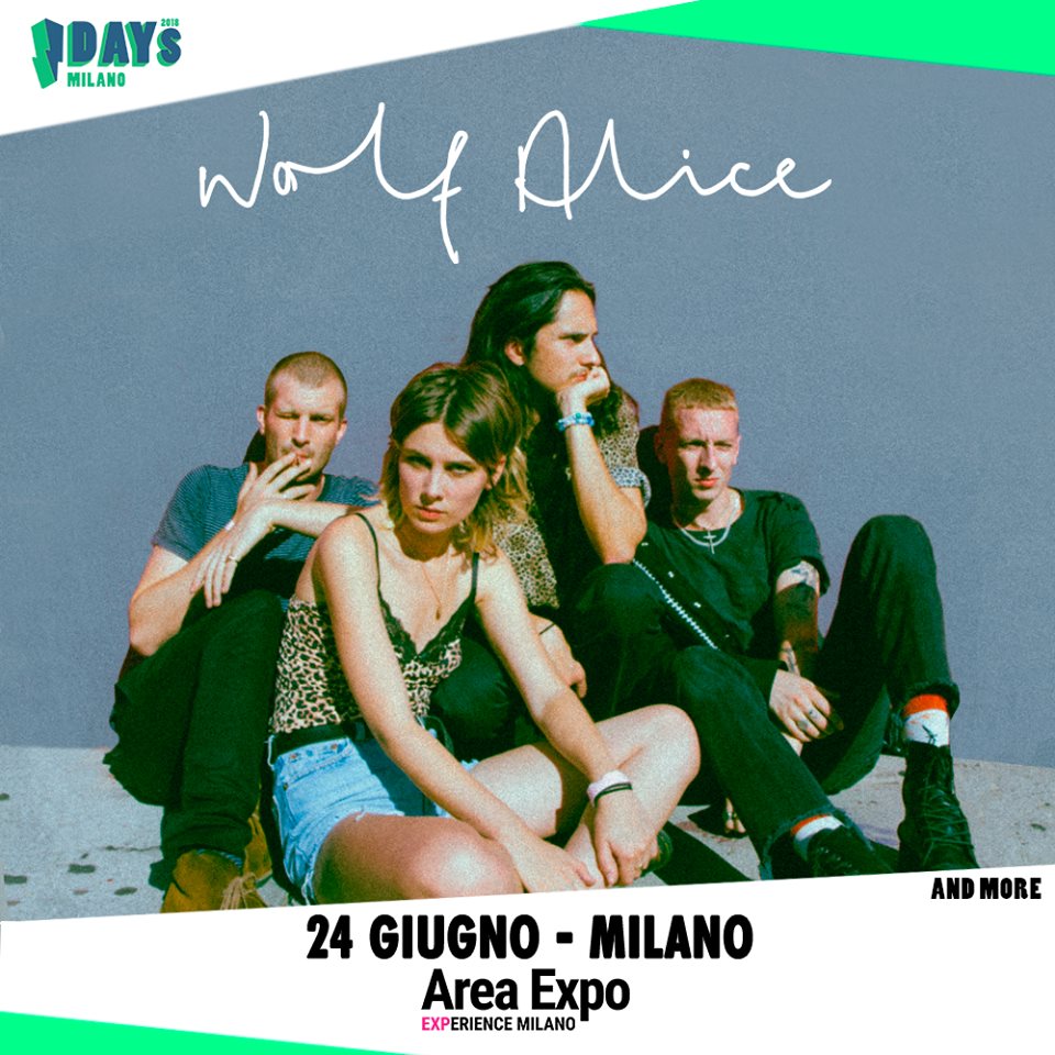 Wolf Alice all’ I-Days 2018 assieme a Queens of the Stone Age e The Offspring