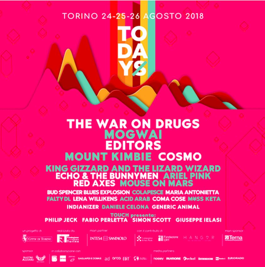 Ecco gli orari, giornata per giornata, del TOdays Festival di Torino