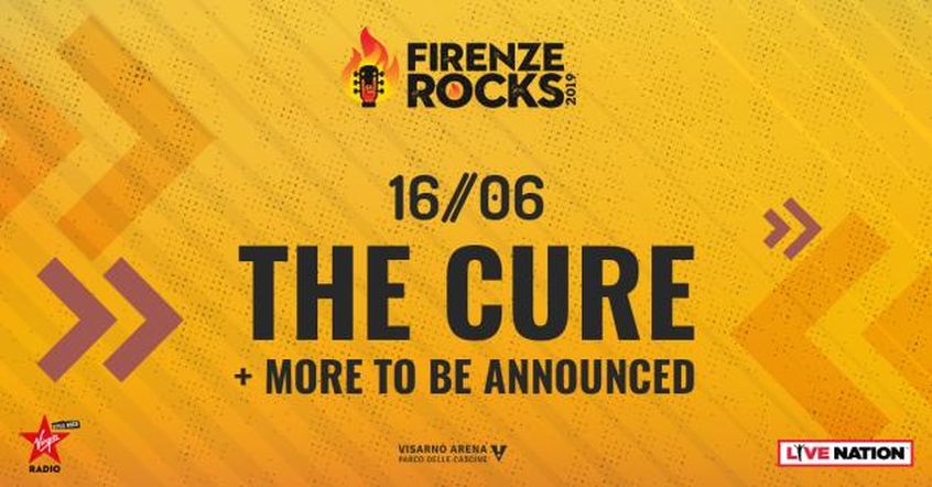 Sono i Cure il primo nome per Firenze Rocks 2019!