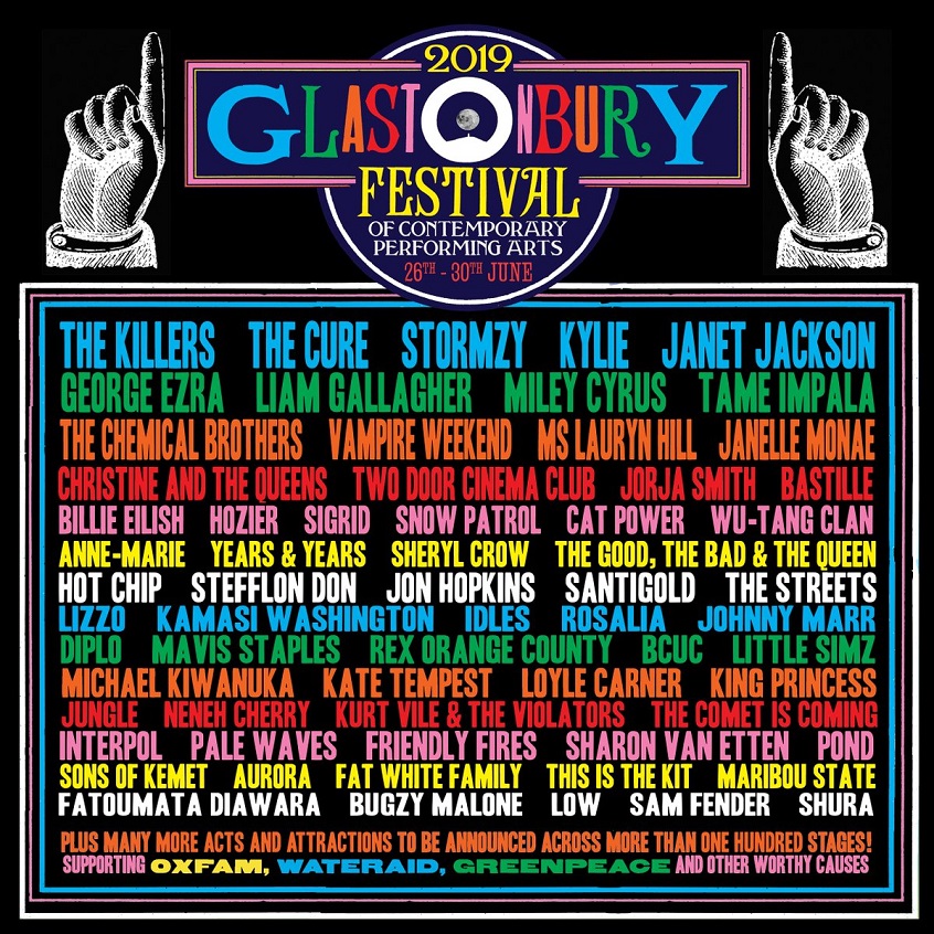 Annunciati nuovi nomi per il Glastonbury Festival