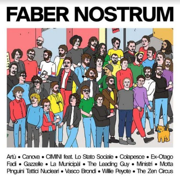 Faber Nostrum (la presentazione della compilation) – Live @ Mercato Centrale (Roma, 30/04/2019)