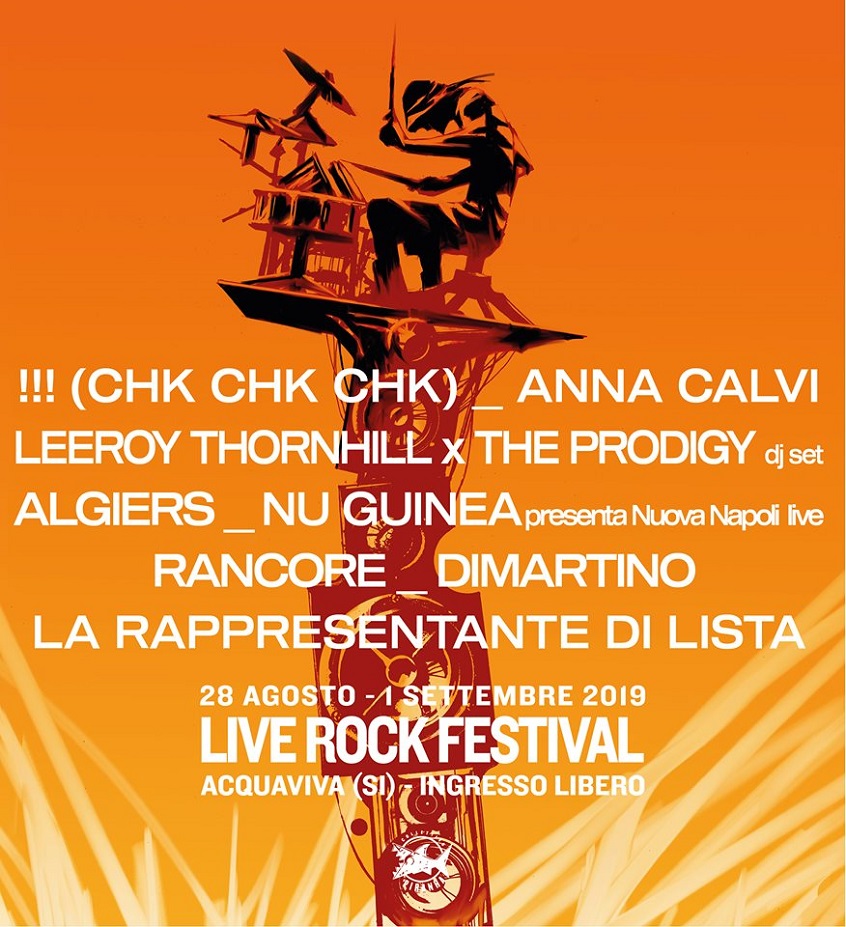 Il Live Rock Festival di Siena porta !!!, Anna Calvi e Algiers