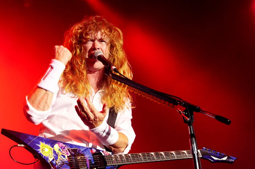 Diagnosticato tumore alla gola a Dave Mustaine cantante dei Megadeth