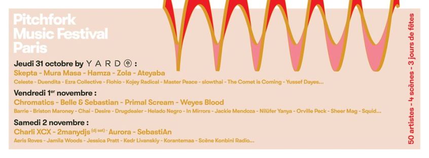 Nuovi nomi per il Pitchfork Music Festival di Parigi (dal 31 ottobre al 2 novembre)