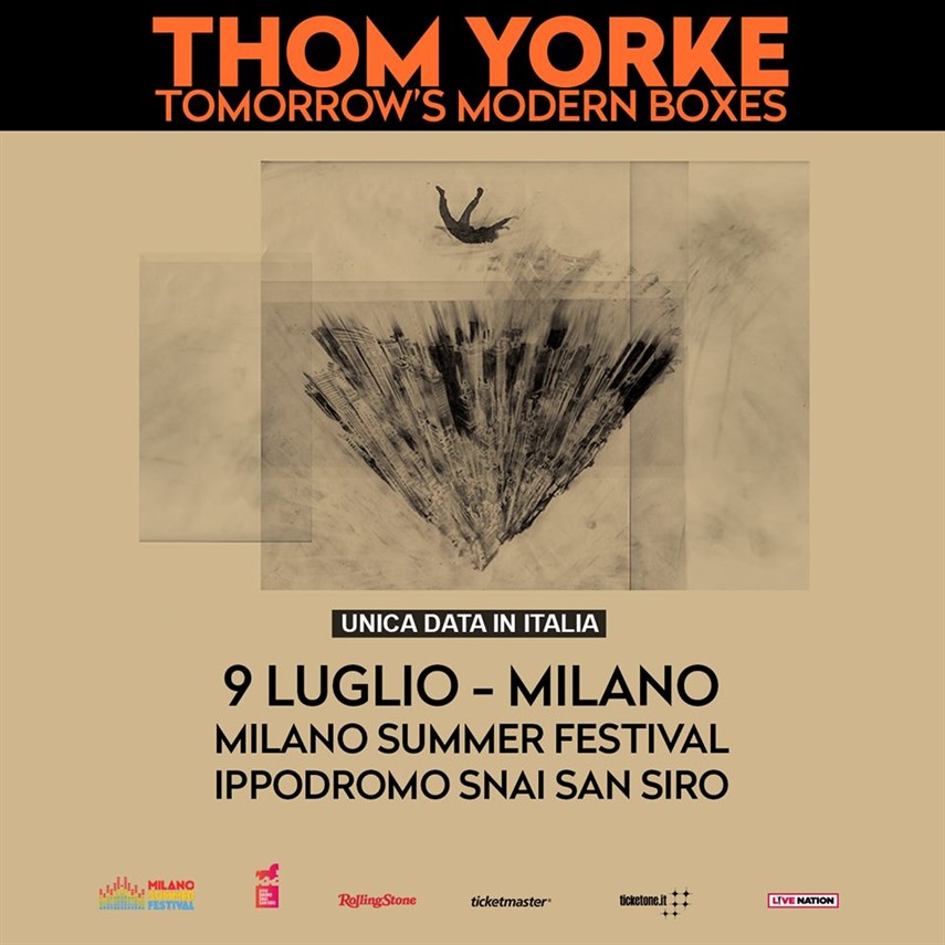 Thom Yorke il 9 Luglio al Milano Summer Festival