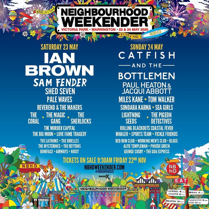 Neighbourhood Weekender: il Festival inglese svela la sua lineup!