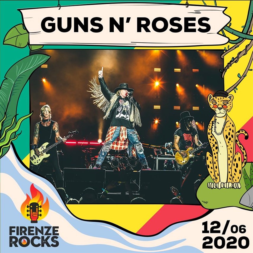 Il Firenze Rocks cala un altro asso: Guns N’ Roses!