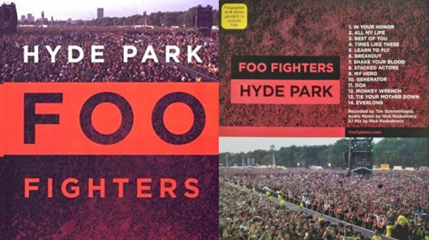 Oggi, su YouTube, il concerto dei Foo Fighters ad Hyde Park