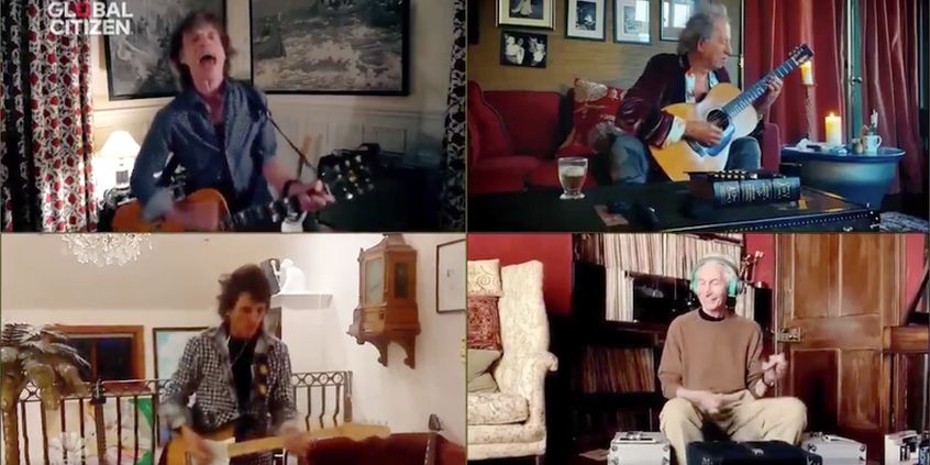 “One World: Together At Home”: guarda i live stream di Rolling Stones, Paul McCartney, Stevie Wonder e molti altri