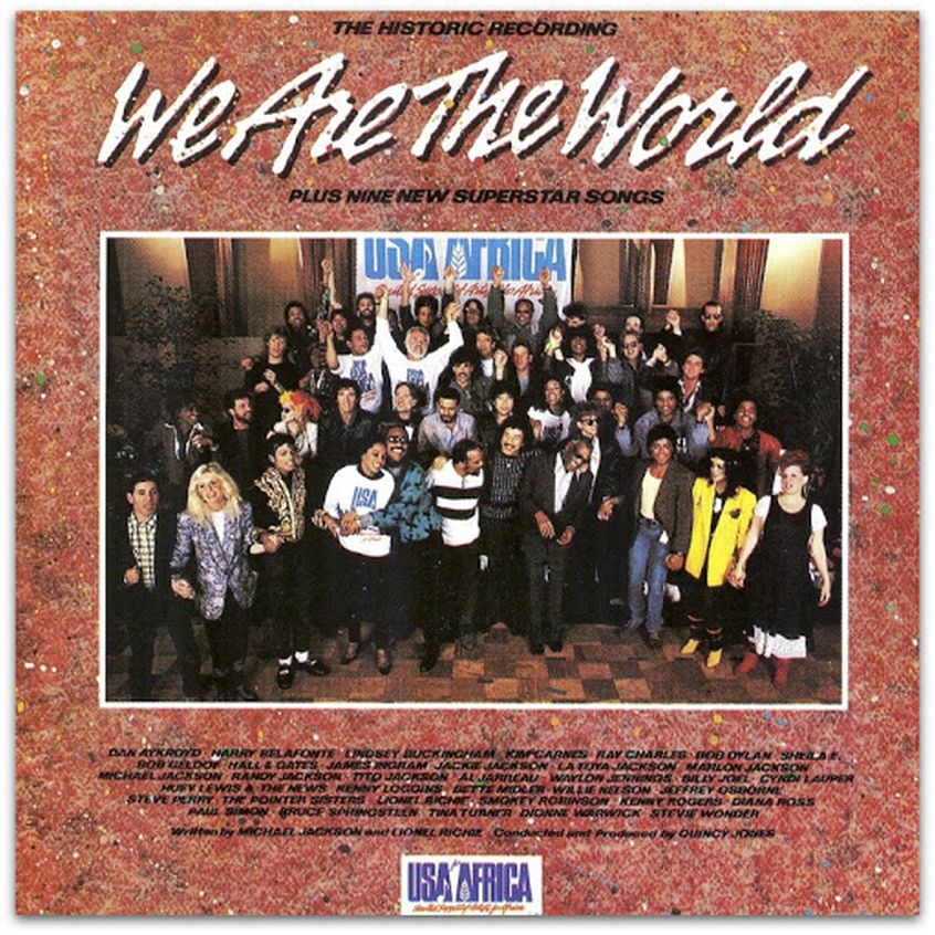Oggi “We Are the World” di USA For Africa compie 35 anni