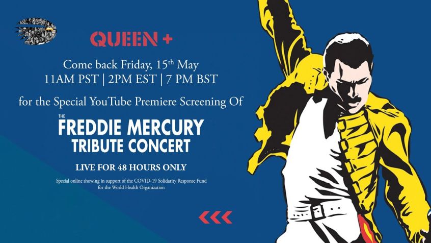 Ritorna online, per 48 ore, lo storico Freddie Mercury Tribute Concert datato 1992