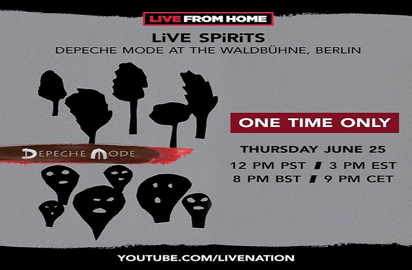 Guarda in streaming il concerto dei Depeche Mode al Waldbà¼hne di Berlino: 25 giugno alle 21!