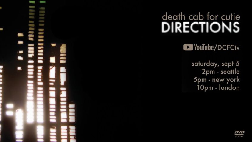 Compare online il film dei Death Cab For Cutie “Directions”, dedicato all’album “Plans”