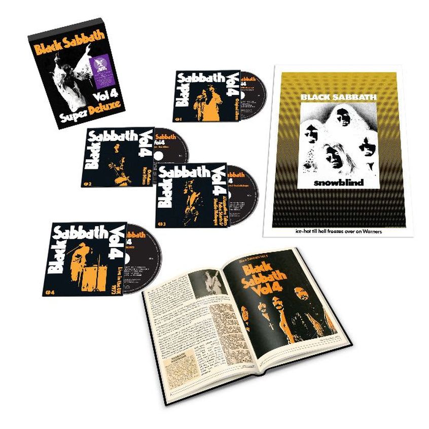 Black Sabbath: in arrivo la ristampa di “Vol 4” in una Super Deluxe Edition