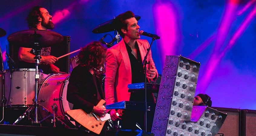 The Killers in studio insieme a Dave Keuning