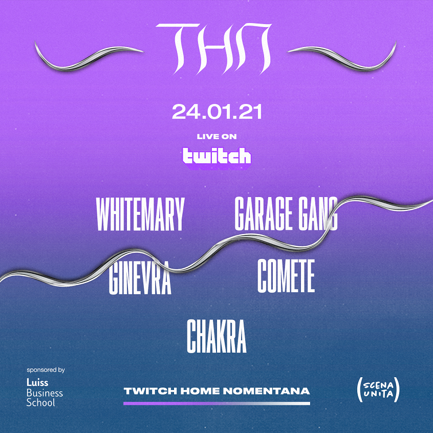 Il 24 gennaio “Twitch Home Nomentana”, lo streaming benefico a supporto dei lavoratori dell’industria musicale italiana