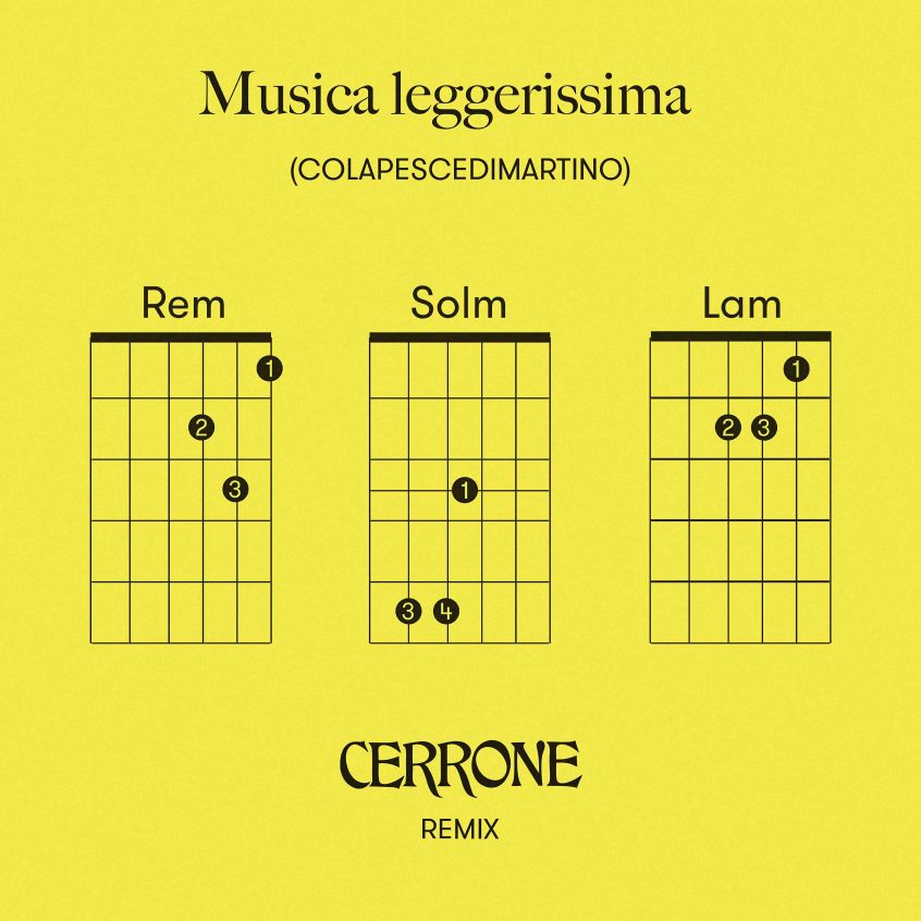 Colapesce e Dimartino: “Musica leggerissima”, esce il remix di Cerrone