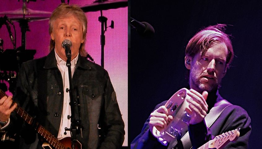 Ed O’Brien chitarrista dei Radiohead remixa un brano di Paul McCartney. Ascolta la sua versione di “Slidin'”.