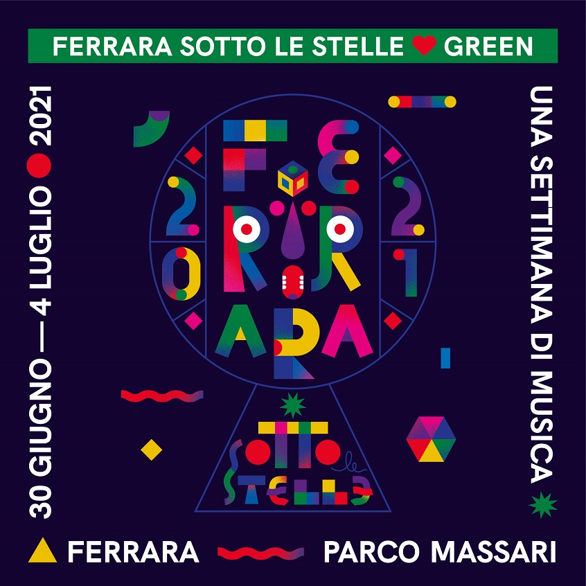 Ferrara Sotto Le Stelle 2021, svelata la line-up completa della XXV edizione