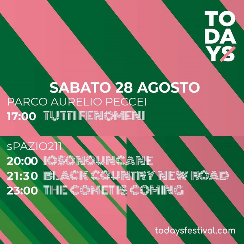TOdays Festival – Giorno 3 @ sPAZIO211 (Torino, 28/08/2021)