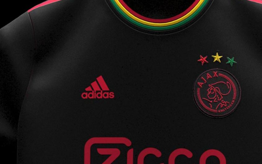 Ajax: la terza maglia della squadra è un omaggio a Bob Marley