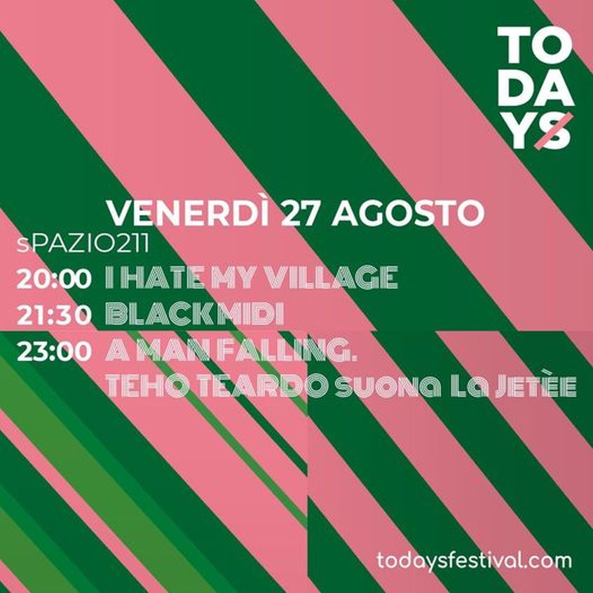 TOdays Festival – Giorno 2 @ sPAZIO211 (Torino, 27/08/2021)