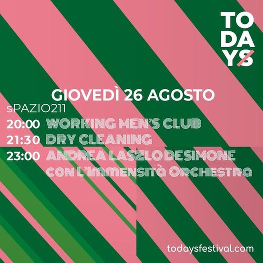TOdays Festival – Giorno 1 @ sPAZIO211 (Torino, 26/08/2021)