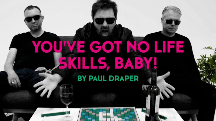 Paul Draper corre verso il nuovo album: ascolta il singolo “You’ve Got No Life Skills, Baby!”