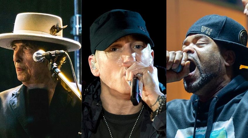 Bob Dylan al Wall Street Journal: “Sono fan di Eminem e del Wu-Tang Clan”