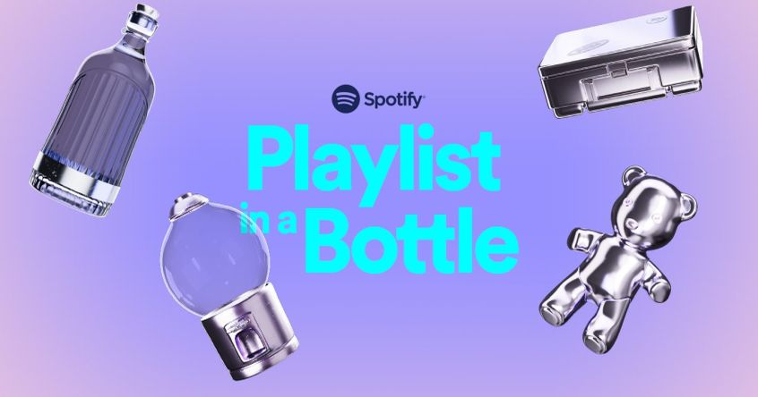 “Playlist In A Bottle”: Spotify crea una playlist da ascoltare a gennaio 2024